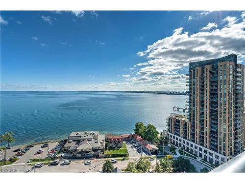 1707-370 Martha Street, Burlington, ON - Outdoor With Body Of Water With View