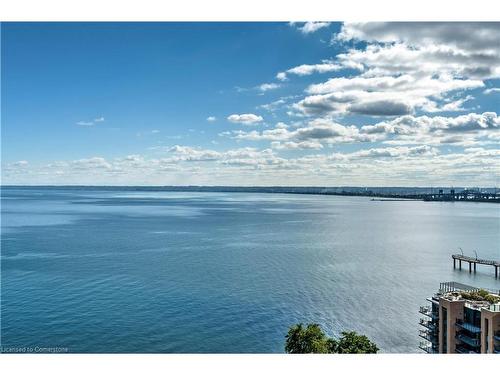 1707-370 Martha Street, Burlington, ON - Outdoor With Body Of Water With View