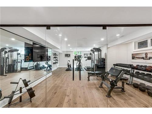 18 Elder Crescent, Ancaster, ON - Indoor Photo Showing Gym Room