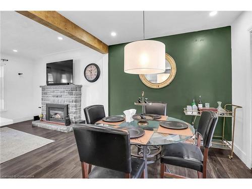 44 Golden Boulevard E, Welland, ON - Indoor Photo Showing Dining Room With Fireplace