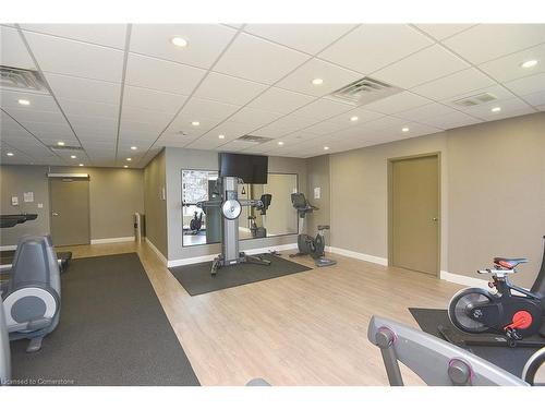 214-101 Shoreview Place, Stoney Creek, ON - Indoor Photo Showing Gym Room