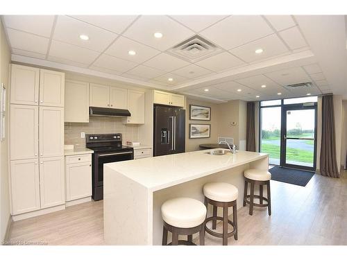 214-101 Shoreview Place, Stoney Creek, ON - Indoor Photo Showing Kitchen