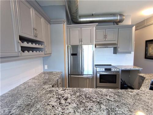 412-150 Colborne Street, Brantford, ON - Indoor Photo Showing Kitchen