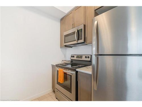 113-101 Shoreview Place, Stoney Creek, ON - Indoor Photo Showing Kitchen With Stainless Steel Kitchen