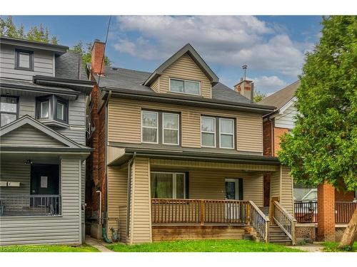 31 Gibson Avenue, Hamilton, ON - Outdoor With Deck Patio Veranda With Facade