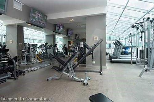 531-36 Blue Jays Way, Toronto, ON - Indoor Photo Showing Gym Room