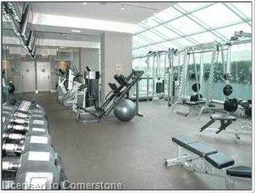 531-36 Blue Jays Way, Toronto, ON - Indoor Photo Showing Gym Room