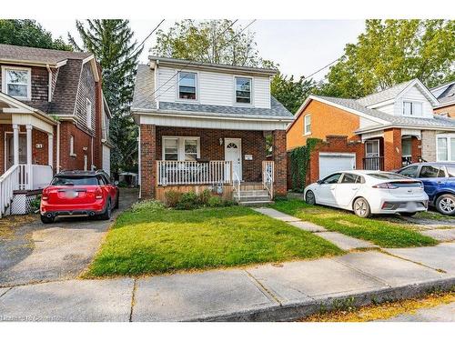 33 Cline Avenue N, Hamilton, ON - Outdoor With Deck Patio Veranda With Facade