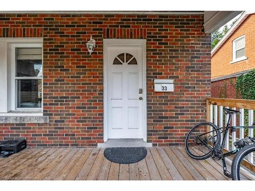 33 Cline Avenue N, Hamilton, ON - Outdoor With Deck Patio Veranda With Exterior