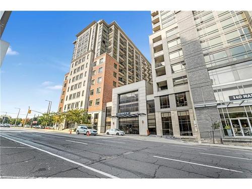 612-150 Main Street W, Hamilton, ON - Outdoor With Balcony With Facade