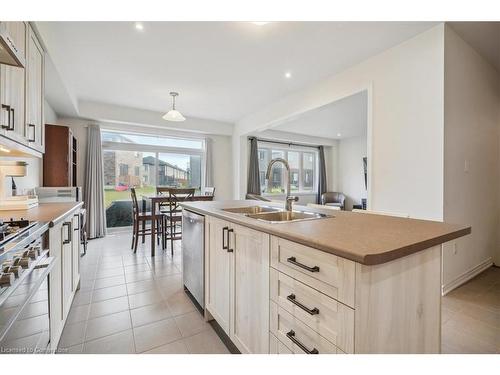 56 Holder Drive, Brantford, ON - Indoor Photo Showing Kitchen With Double Sink With Upgraded Kitchen