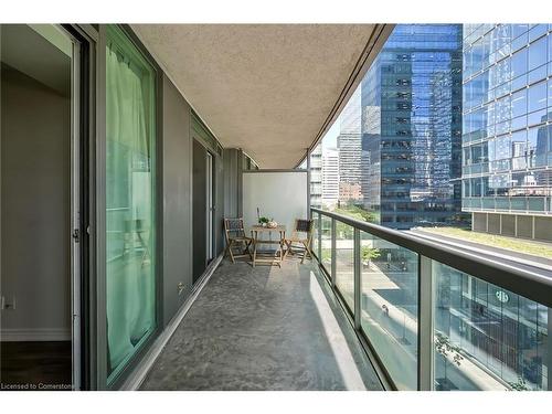 709-30 Grand Trunk Crescent, Toronto, ON - Outdoor With Balcony With Exterior