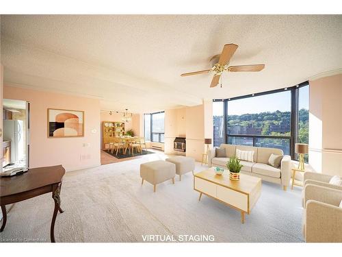 801-49 Robinson Street, Hamilton, ON - Indoor Photo Showing Living Room