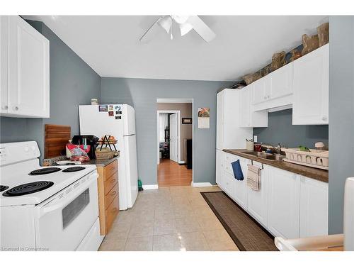 942 Upper Gage Avenue, Hamilton, ON - Indoor Photo Showing Kitchen With Double Sink