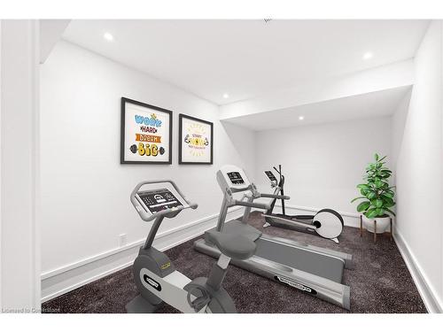 109 Reding Road, Ancaster, ON - Indoor Photo Showing Gym Room