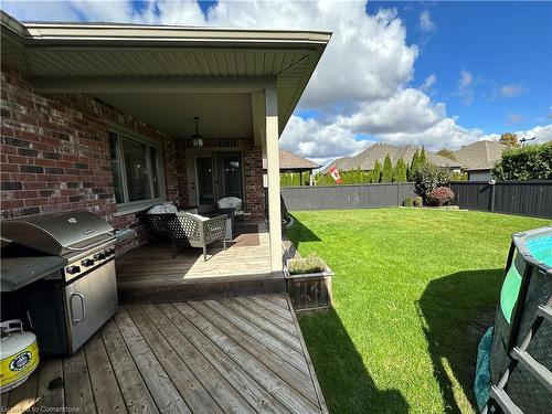 15 Ross Avenue N, Simcoe, ON - Outdoor With Deck Patio Veranda With Exterior