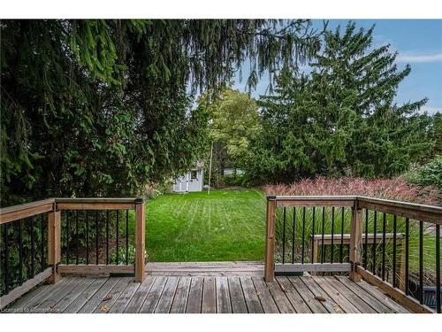 268 Orkney Street W, Caledonia, ON - Outdoor With Deck Patio Veranda With Backyard