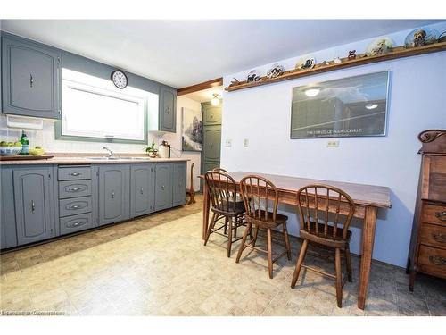 2406 North Shore Drive, Lowbanks, ON - Indoor Photo Showing Kitchen With Double Sink