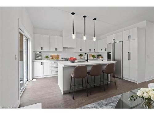 9 Santa Barbara Lane, Georgetown, ON - Indoor Photo Showing Kitchen With Upgraded Kitchen