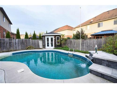 30 Newlove Street, Hamilton, ON - Outdoor With In Ground Pool With Backyard