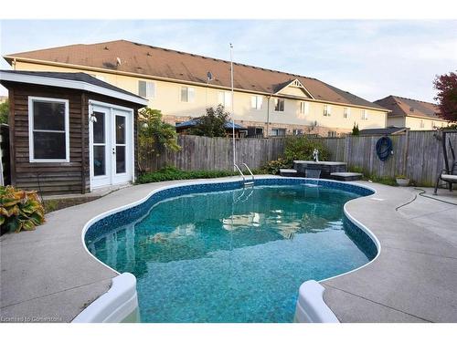 30 Newlove Street, Hamilton, ON - Outdoor With In Ground Pool With Backyard