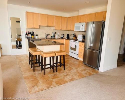 703-399 Elizabeth Street, Burlington, ON - Indoor Photo Showing Kitchen