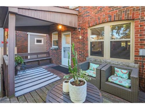 65 London Street S, Hamilton, ON - Outdoor With Deck Patio Veranda With Exterior