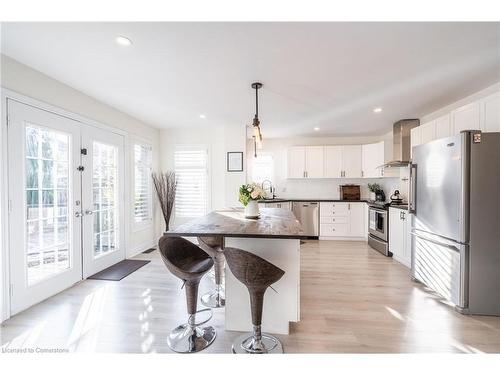 71 Joshua Avenue, Ancaster, ON - Indoor Photo Showing Kitchen With Stainless Steel Kitchen With Upgraded Kitchen