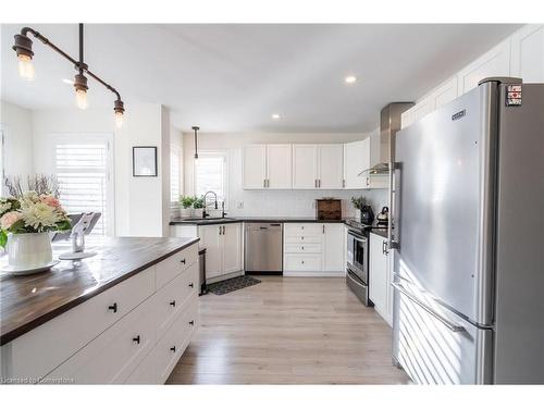 71 Joshua Avenue, Ancaster, ON - Indoor Photo Showing Kitchen With Stainless Steel Kitchen