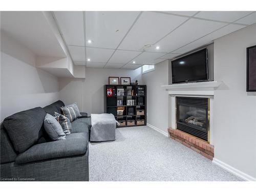 2083 Edgebank Court, Burlington, ON - Indoor With Fireplace