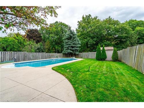 2083 Edgebank Court, Burlington, ON - Outdoor With In Ground Pool With Backyard