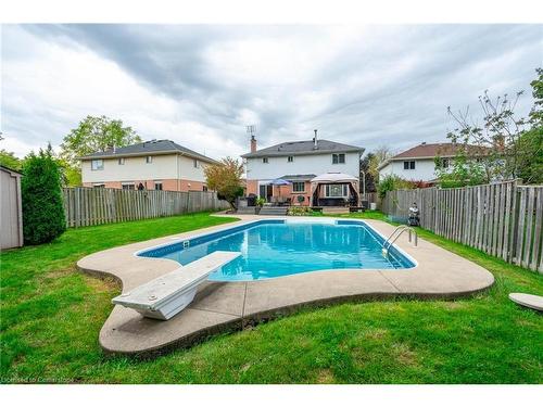 2083 Edgebank Court, Burlington, ON - Outdoor With In Ground Pool With Backyard