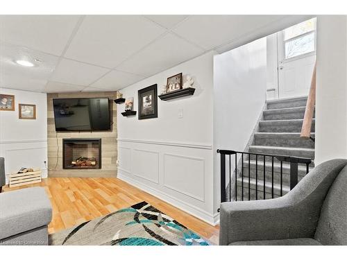 103 Norfolk Avenue, Cambridge, ON - Indoor With Fireplace