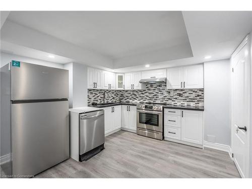 Basement-46 Esther Crescent, Thorold, ON - Indoor Photo Showing Kitchen With Upgraded Kitchen