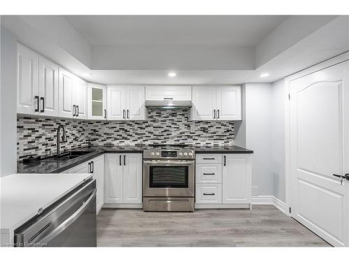 Basement-46 Esther Crescent, Thorold, ON - Indoor Photo Showing Kitchen With Upgraded Kitchen