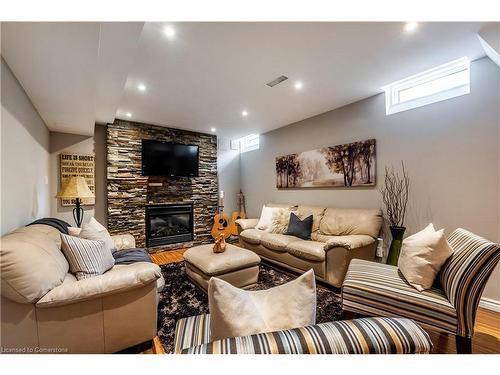 5116 Oakley Drive, Burlington, ON - Indoor With Fireplace