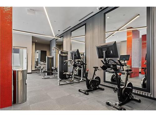 619-212 King William Street, Hamilton, ON - Indoor Photo Showing Gym Room