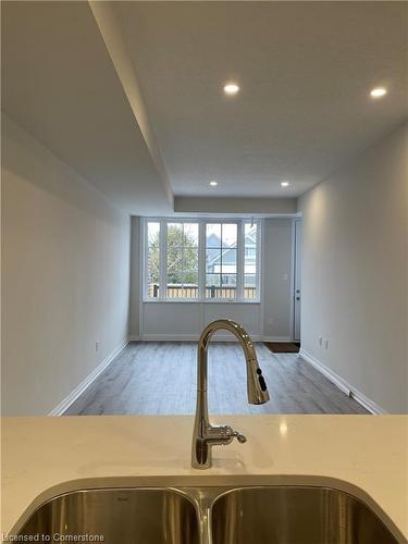 205-12 Blanshard Street, Hamilton, ON - Indoor Photo Showing Kitchen With Double Sink