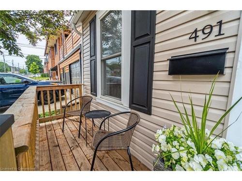 491 Ferguson Avenue N, Hamilton, ON - Outdoor With Deck Patio Veranda With Exterior