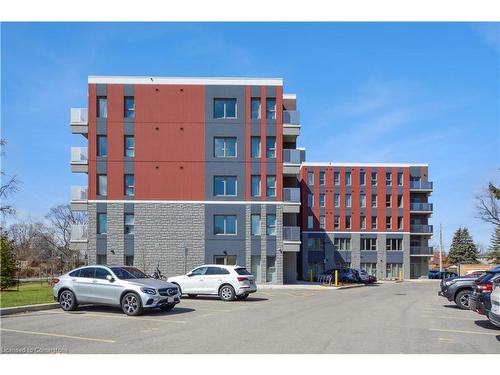 315-77 Leland Street, Hamilton, ON - Outdoor With Facade