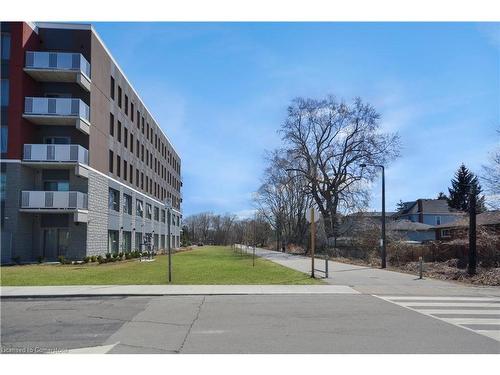 315-77 Leland Street, Hamilton, ON - Outdoor With Facade