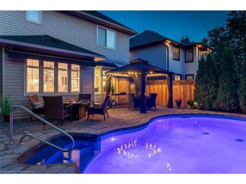 1245 Hammond Street, Burlington, ON - Outdoor With In Ground Pool