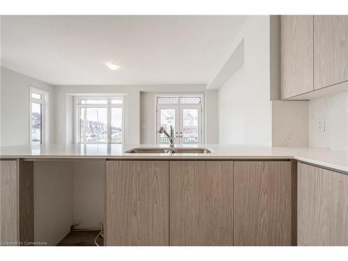 126 Picardy Drive, Hamilton, ON - Indoor Photo Showing Kitchen With Double Sink