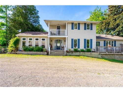 956 Lynden Road, Lynden, ON - Outdoor With Balcony With Facade