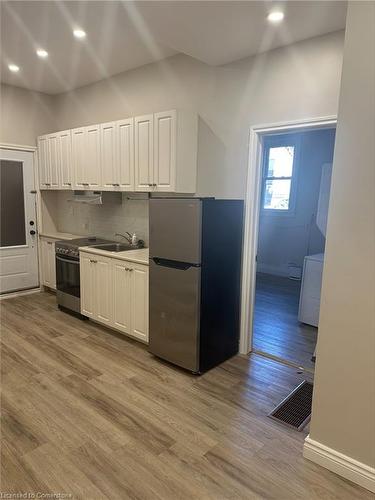 193 Balmoral Avenue N, Hamilton, ON - Indoor Photo Showing Kitchen With Double Sink