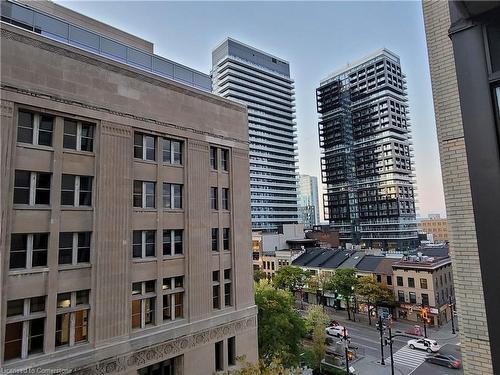 607-112 King Street E, Hamilton, ON - Outdoor With Facade