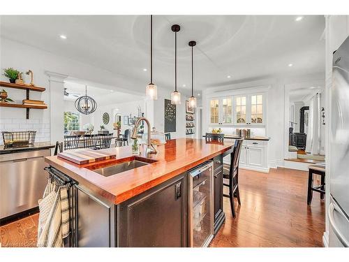 1288 Brock Road, Flamborough, ON - Indoor Photo Showing Kitchen With Upgraded Kitchen