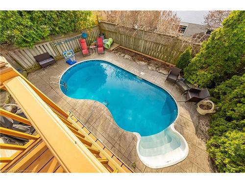 680 Rexford Drive, Hamilton, ON - Outdoor With In Ground Pool With Backyard