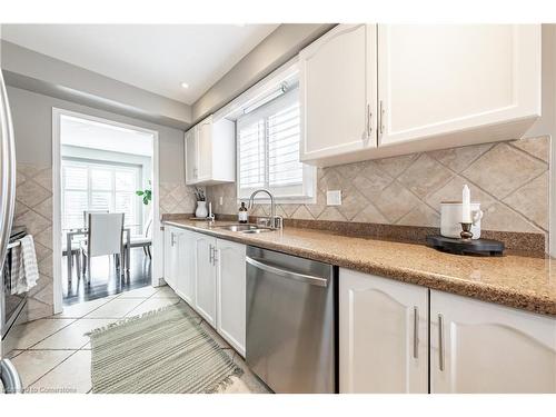 680 Rexford Drive, Hamilton, ON - Indoor Photo Showing Kitchen With Double Sink