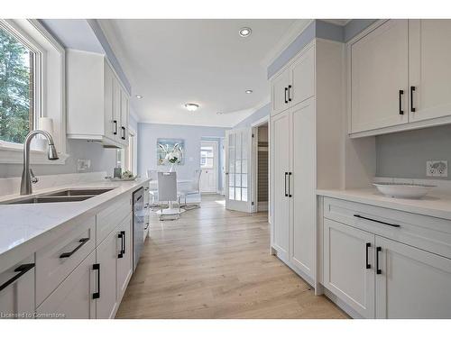 1363 Sycamore Drive, Burlington, ON - Indoor Photo Showing Kitchen With Double Sink